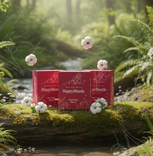 HappyBleeds Comfort Combo💕 – 12 Pads