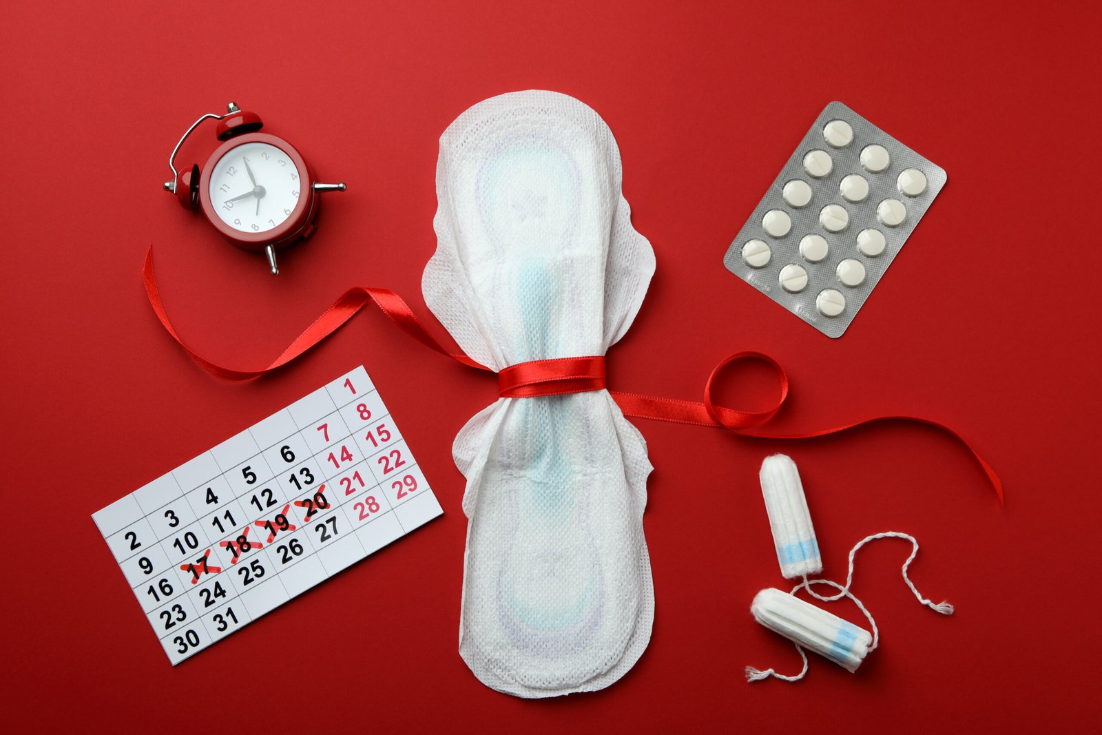 Organic Rose aloe vera Sanitery Pads